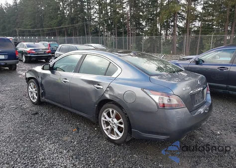2014 Nissan Maxima 3.5 Sv from USA, damaged, VIN 1N4AA5APXEC906520